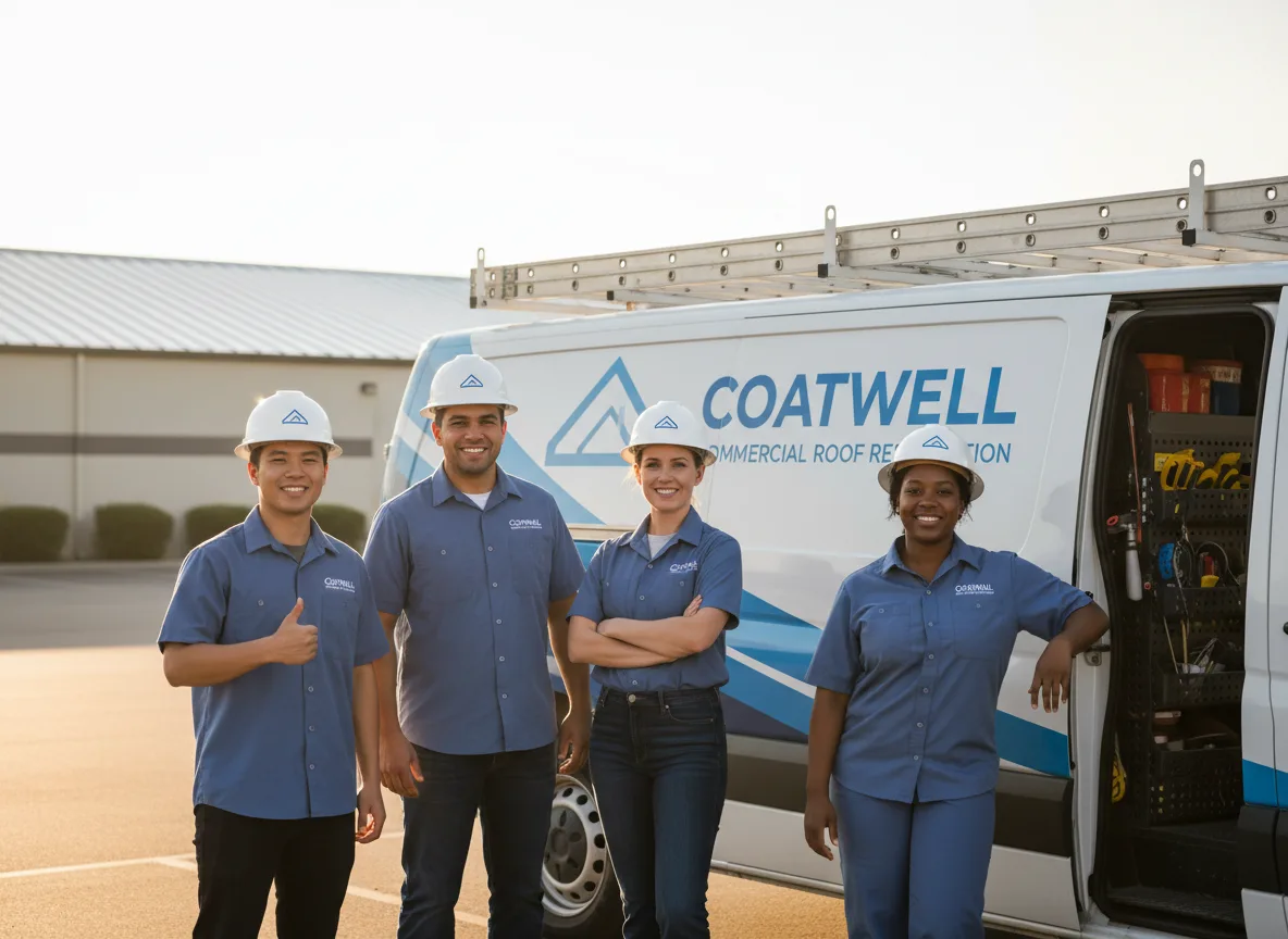 Commercial roof coating company in Geneva, MN